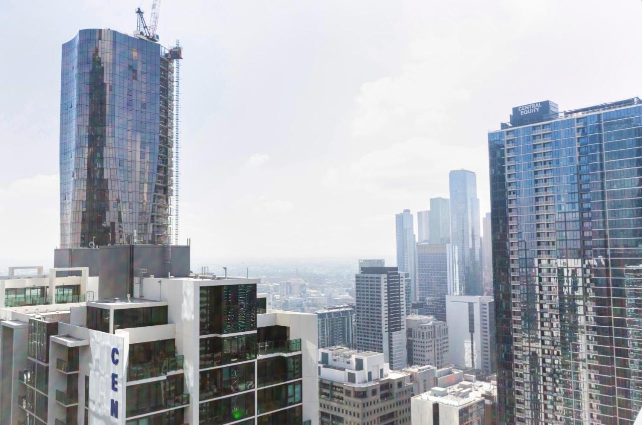 2Br Cbd Pad, City Views, Free Parking, Pool, Gym Melbourne Exterior photo